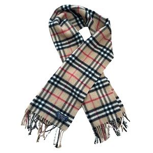 BURBERRY 100% Cashmere Scarf